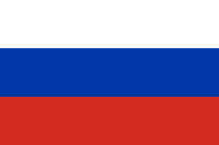 Russische Föderation flag