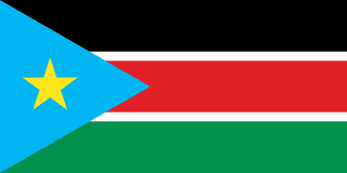 Südsudan flag