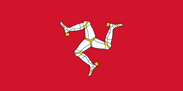 Insel Man flag