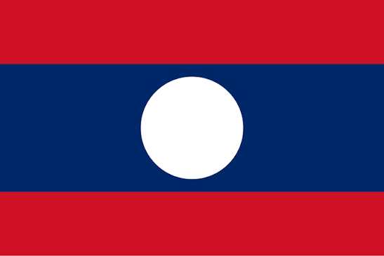 Laos, Demokratische Volksrepublik flag